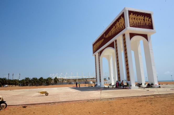 La Porte du non-retour à Ouidah, au Bénin, symbole de la traite transatlantique, le 30 décembre 2025.