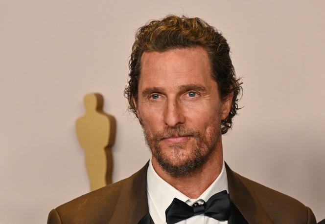 L’acteur américain, Matthew McConaughey, lors de la 96ᵉ cérémonie des Oscars à Los Angeles (Californie), en mars 2024.