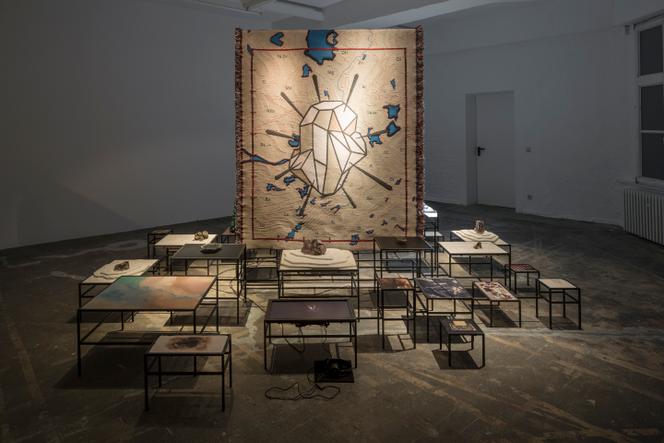 « In Pursuit of Bling » (2014), d’Otobong Nkanga.