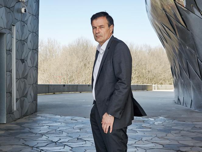 Olivier Mantei, à la Philharmonie de Paris, le 21 mars 2022.