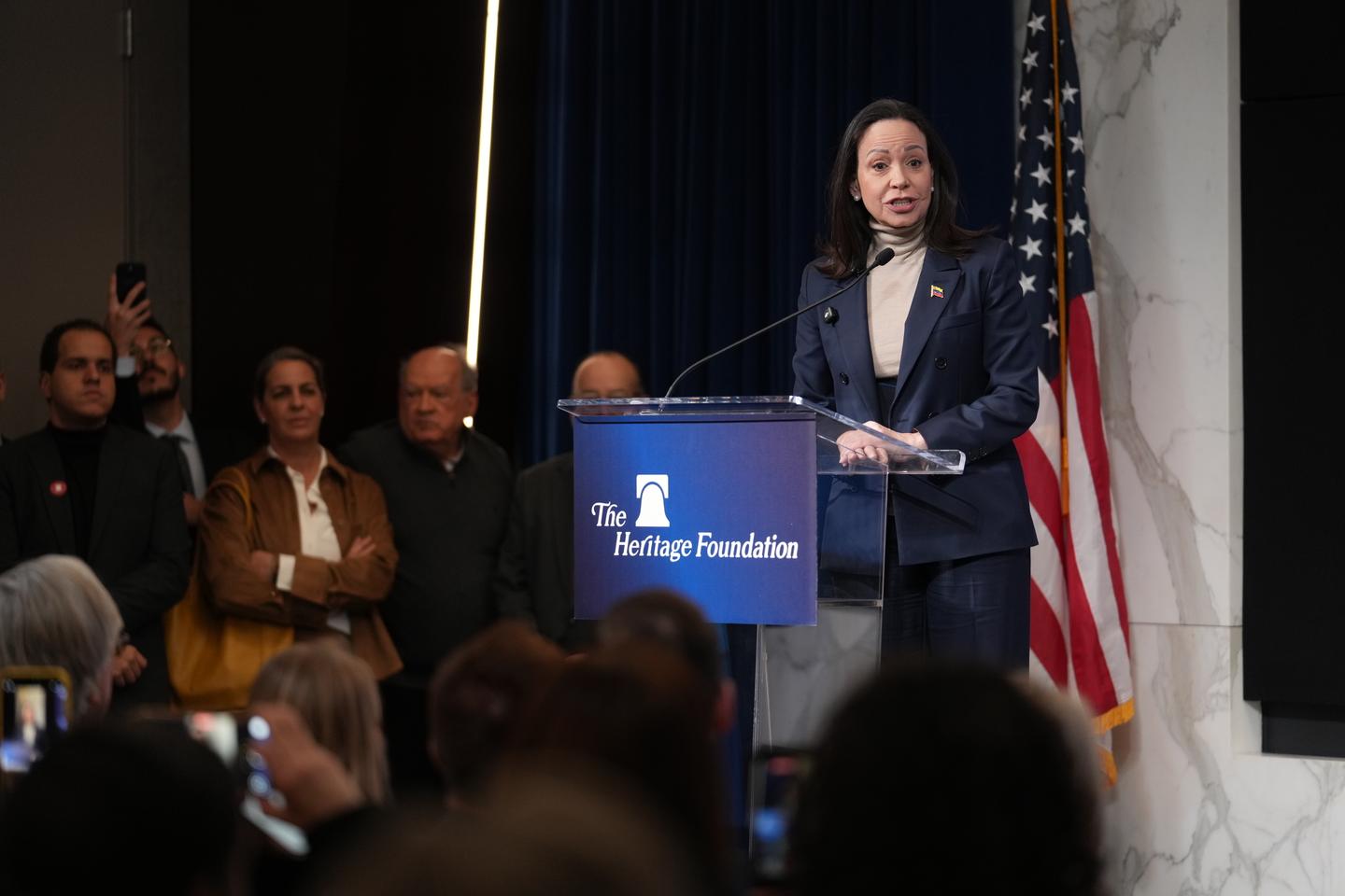 L’opposante Maria Corina Machado assure « que le Venezuela sera libre » avec le soutien de Donald Trump