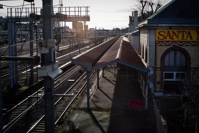 La gare de Vichy (Allier), le 13 janvier 2026.