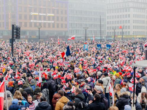 Manifestation en soutien au peuple groenlandais à Copenhague, le 17 janvier 2026.