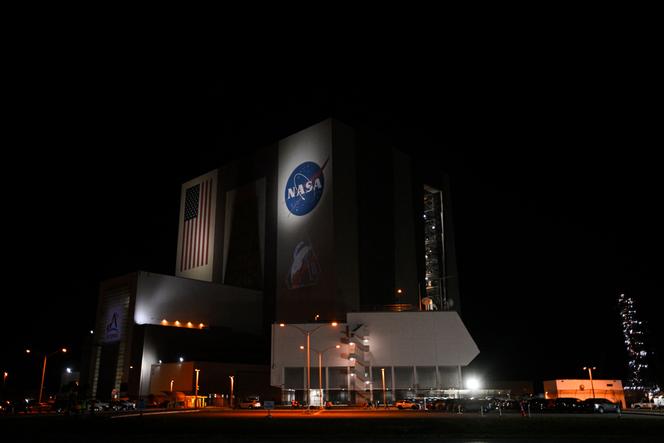 Le bâtiment d’assemblage des véhicules du Centre spatial Kennedy de la NASA de Cap Canaveral (Floride),  le 17 janvier 2026. 