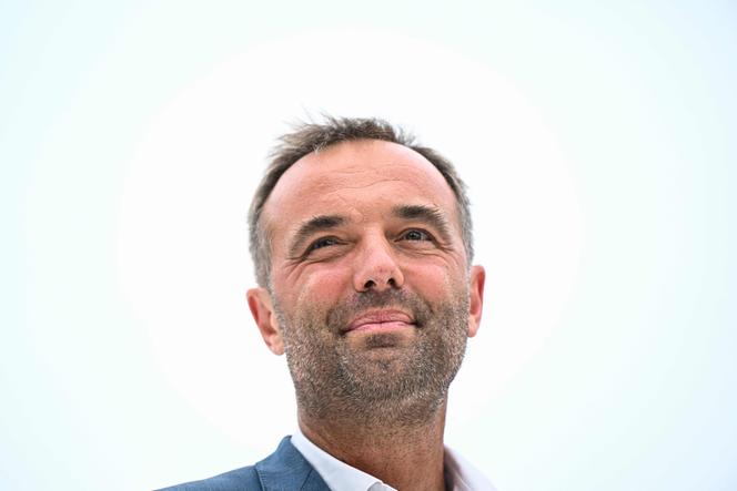 Le maire de Montpellier, Michaël Delafosse, au festival de danse de Montpellier, le 5 juillet 2025.