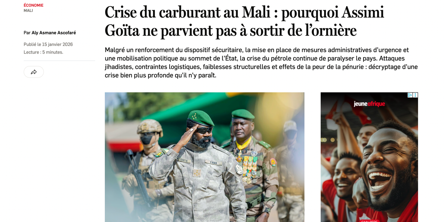 « Jeune Afrique » interdit au Mali pour « apologie du terrorisme » et « diffamation »