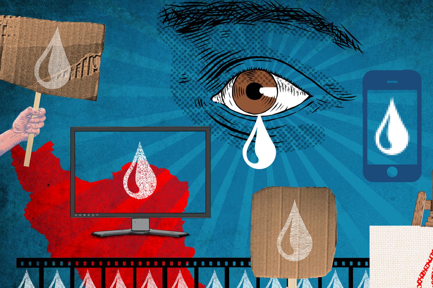 Face au massacre en Iran, le désarroi des artistes de la diaspora