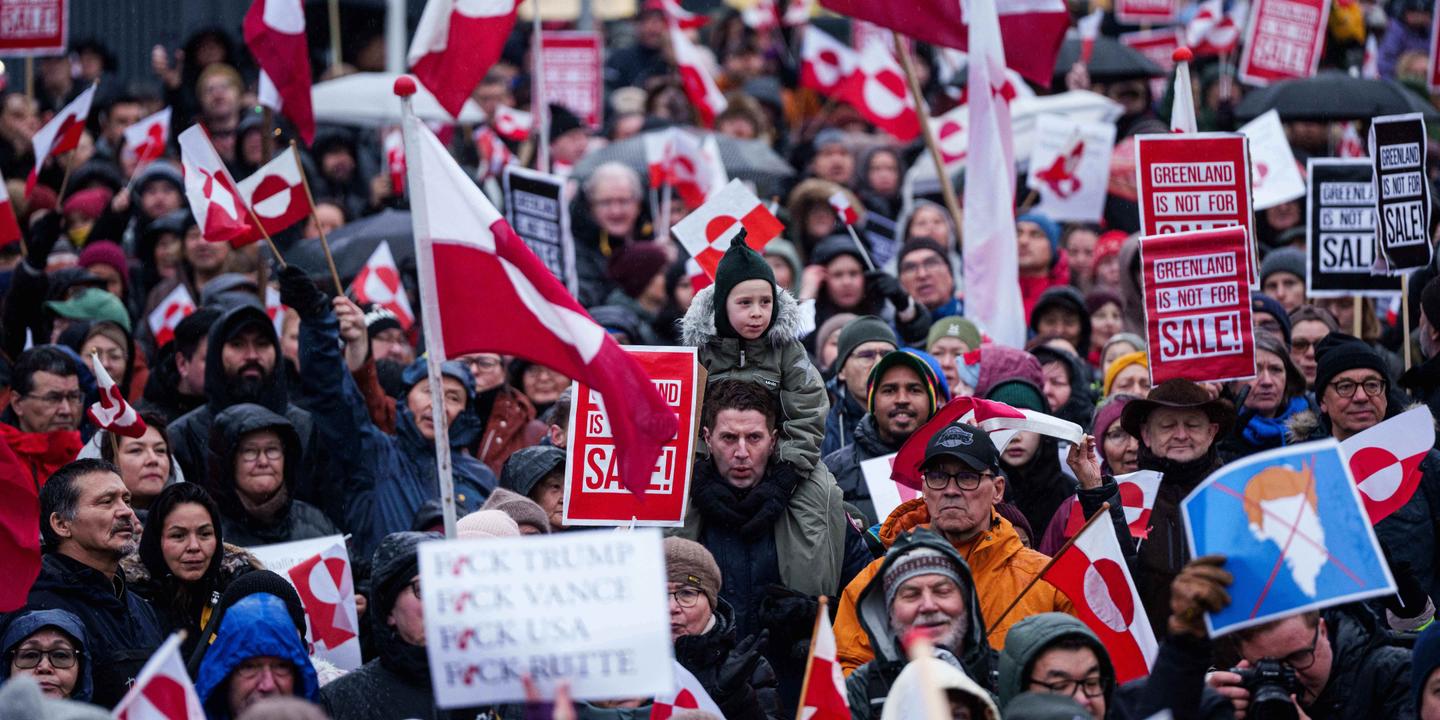 Au Groenland et au Danemark, des manifestations pour dénoncer le projet de Donald Trump d’annexion de l’île arctique