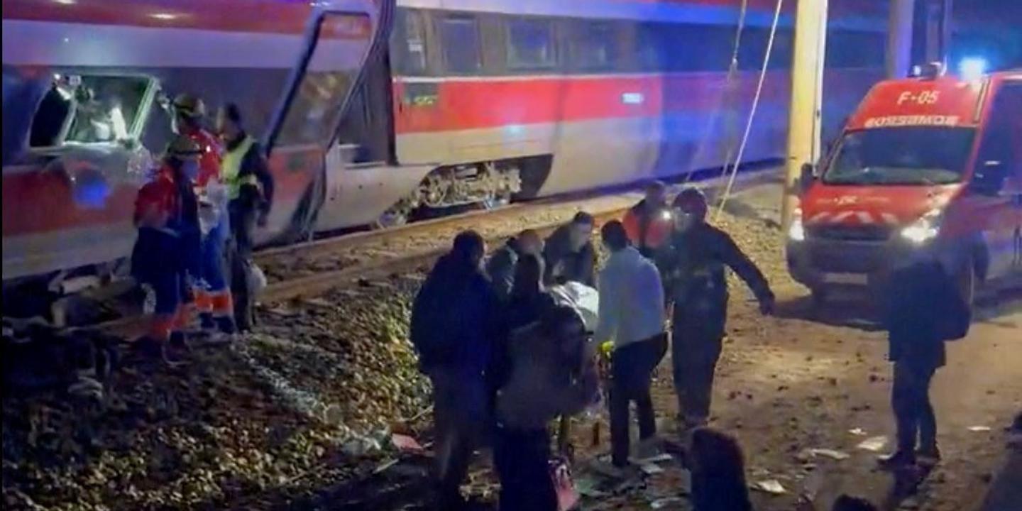 En Espagne, un accident de trains en Andalousie fait au moins 21 morts et 30 blessés graves