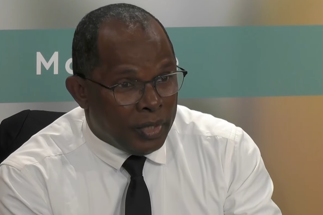 Fahardine Mohamed, ex-président du Medef-Mayotte, sur l’antenne de Mayotte la 1ère, le 3 septembre 2025.