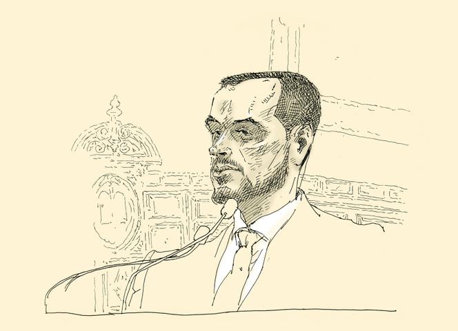 Le député européen Nicolas Bay, lors du procès en appel des assistants européens du Front national (ancien nom du Rassemblement national), à Paris, le 19 janvier 2026.