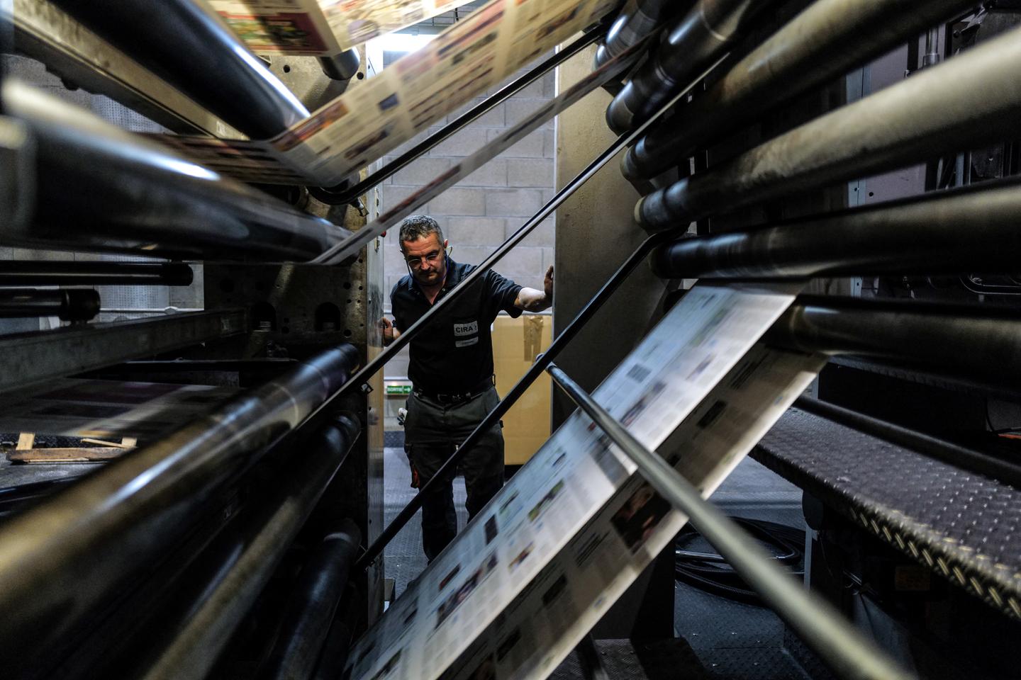 Le modèle économique de la presse d’information est « en danger »