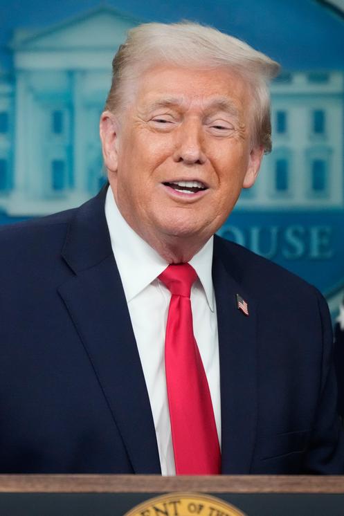 Le président américain, Donald Trump, à Washington, le 20 janvier 2025.