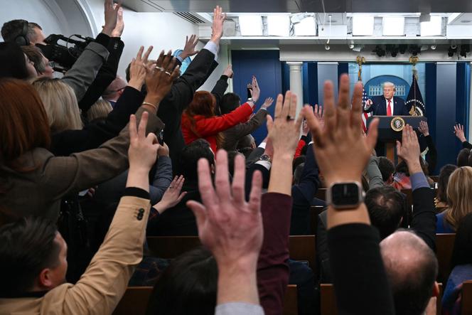 Donald Trump, à la Maison Blanche, le 20 janvier 2026.