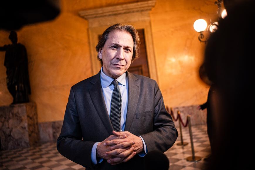 Le député socialiste Jérôme Guedj, à l'Assemblée nationale, le 19 janvier 2026.