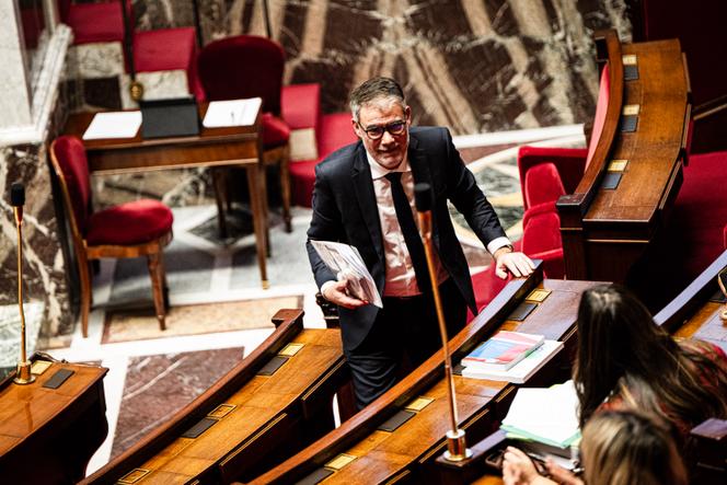 Le député socialiste, Olivier Faure, à l’Assemblée nationale, à Paris, le 19 janvier 2026.