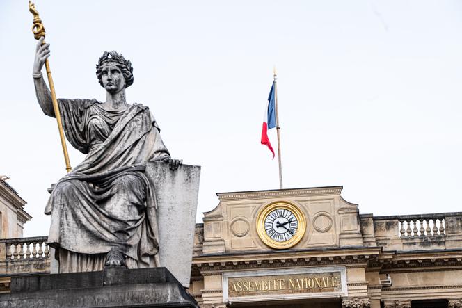 La façade arrière de l’Assemblée nationale, à Paris, le 20 janvier 2026.