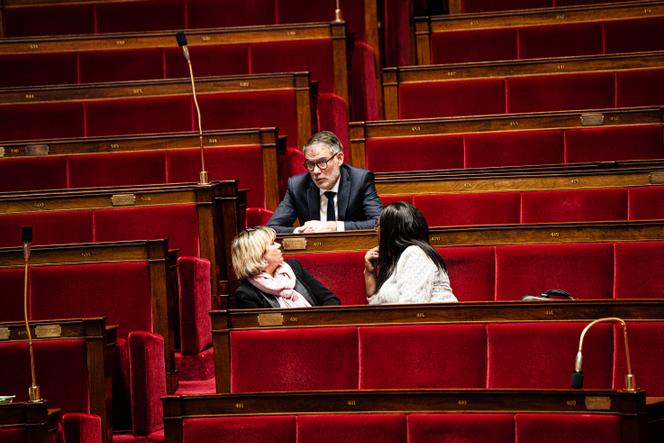 Le premier secrétaire du Parti socialiste et député de Seine-et-Marne, Olivier Faure, à l’Assemblée nationale, à Paris, le 19 janvier 2026.