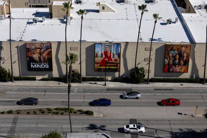 Vue aérienne des studios de la Warner Bros, à Burbank (Californie), le 20&nbsp;janvier 2026.