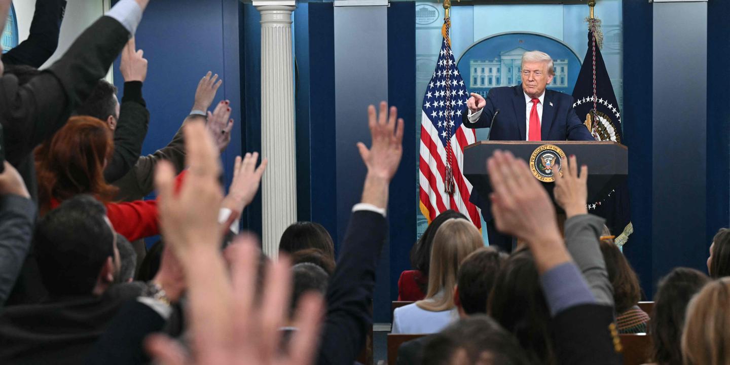 EN DIRECT : avant son départ pour Davos, Donald Trump défend l’imposition de droits de douane, qu’il juge « nécessaires »