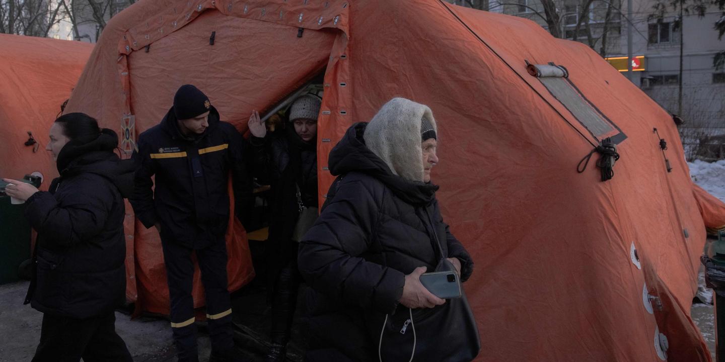 après les frappes russes des dernières semaines, la ville de Kiev particulièrement touchée par les coupures d’électricité et de chauffage