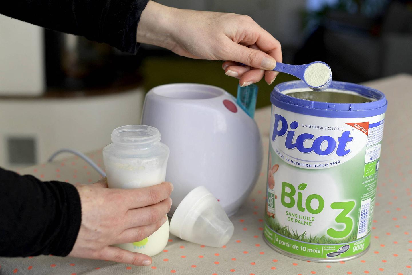 Lactalis rappelle six lots de lait infantile Picot en France et dans 18 pays