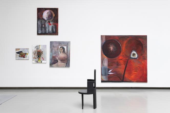 Vue de l’exposition « Quatre », d’Elene Shatberashvili, à La Verrière, à Bruxelles, en janvier 2026.