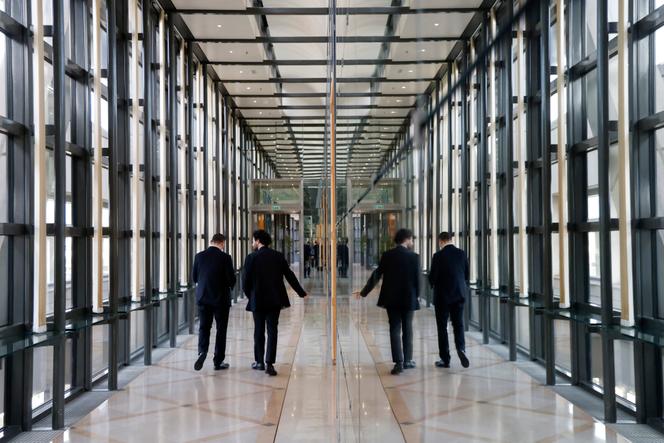 Dans un couloir du ministère de l’économie et des finances, à Paris, le 9 janvier 2025.