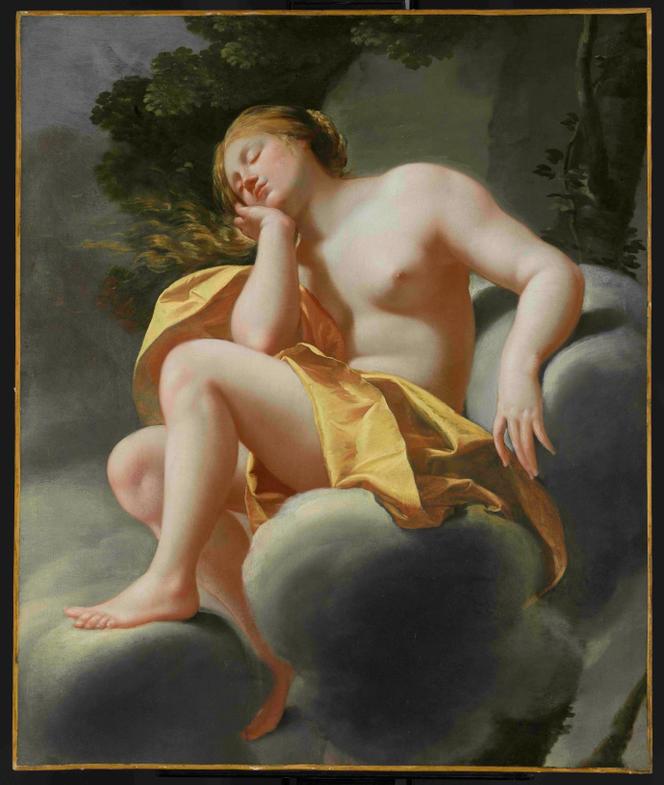« Vénus dormant sur des nuages » (après 1630), atelier de Simon Vouet.
