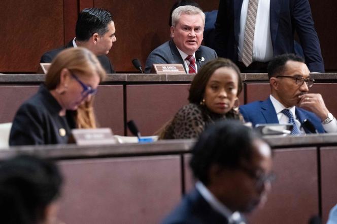 L’élu républicain James Comer, président de la commission de contrôle de la Chambre des représentants, mercredi 21 janvier 2026.