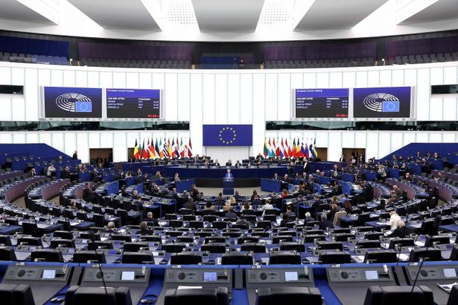 Au Parlement européen, à Strasbourg, le 21 janvier 2026.
