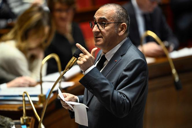 Le ministre de l’intérieur, Laurent Nuñez, à l’Assemblée nationale, à Paris, le 21 janvier 2026. 