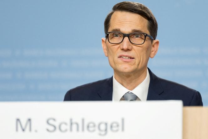 Martin Schlegel, président de la Banque nationale suisse, à Bern, le 11 décembre 2025.