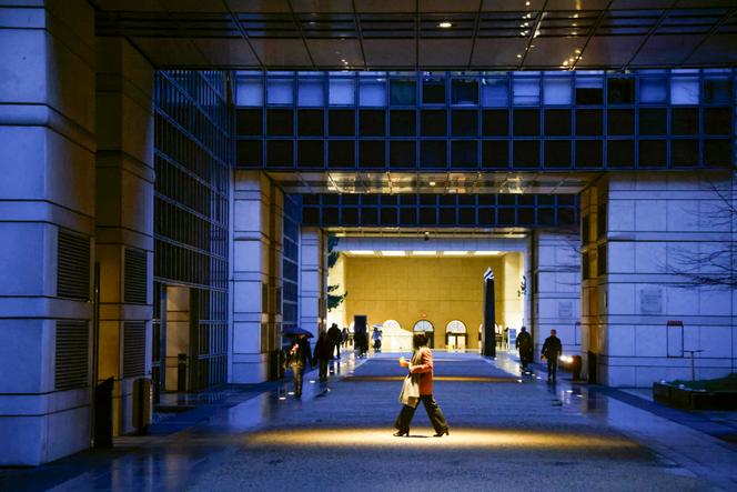 A l’intérieur du bâtiment du ministère de l’économie et des finances, à Paris, le 9 janvier 2025. 