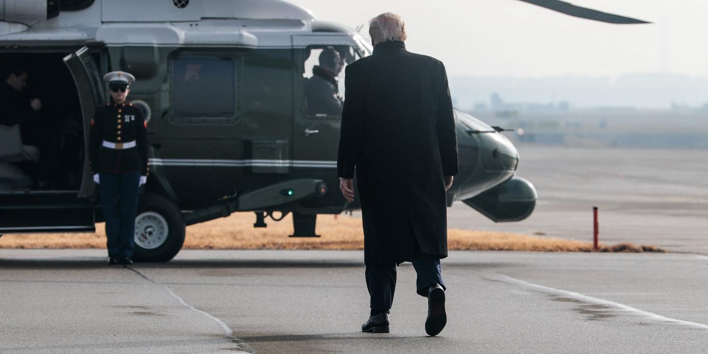 Donald Trump est arrivé en Suisse et prononcera un discours au sommet en début d’après-midi