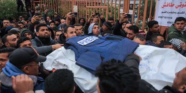 Gaza : trois journalistes, dont un collaborateur de l’AFP, tués par une frappe israélienne