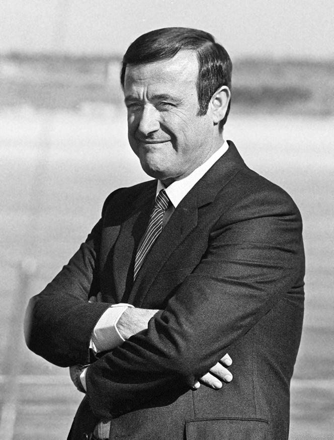 Rifaat Al-Assad, en Syrie, le 29 novembre 1984.