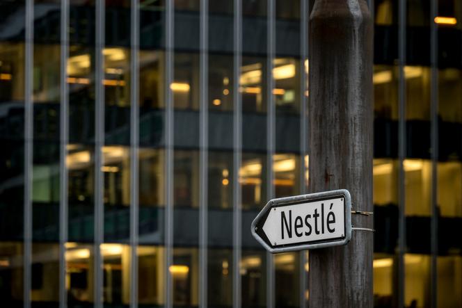 Près du siège du géant suisse de l’alimentation Nestlé, à Vevey (Suisse), le 20 novembre 2024.