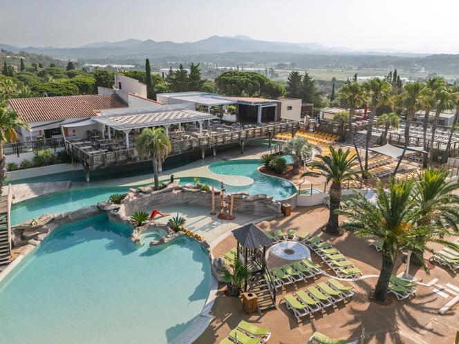 Les infrastructures du camping Le Domaine du colombier, à Fréjus (Var), le 11 juin 2025.