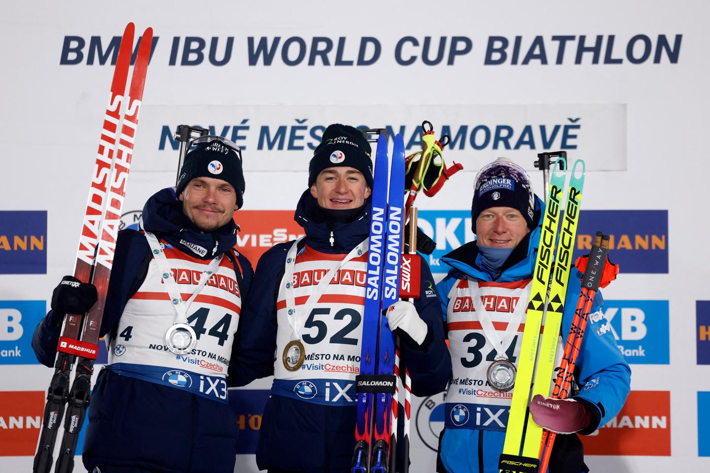 Le biathlète français Eric Perrot remporte l’individuel court de Nove Mesto, devant Emilien Jacquelin