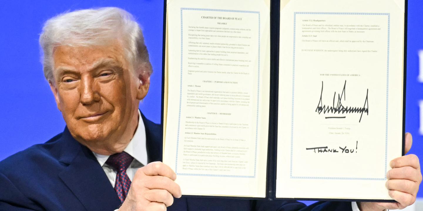 Donald Trump lance son Conseil de la paix à Davos : l’Union européenne émet « de sérieux doutes » sur le projet