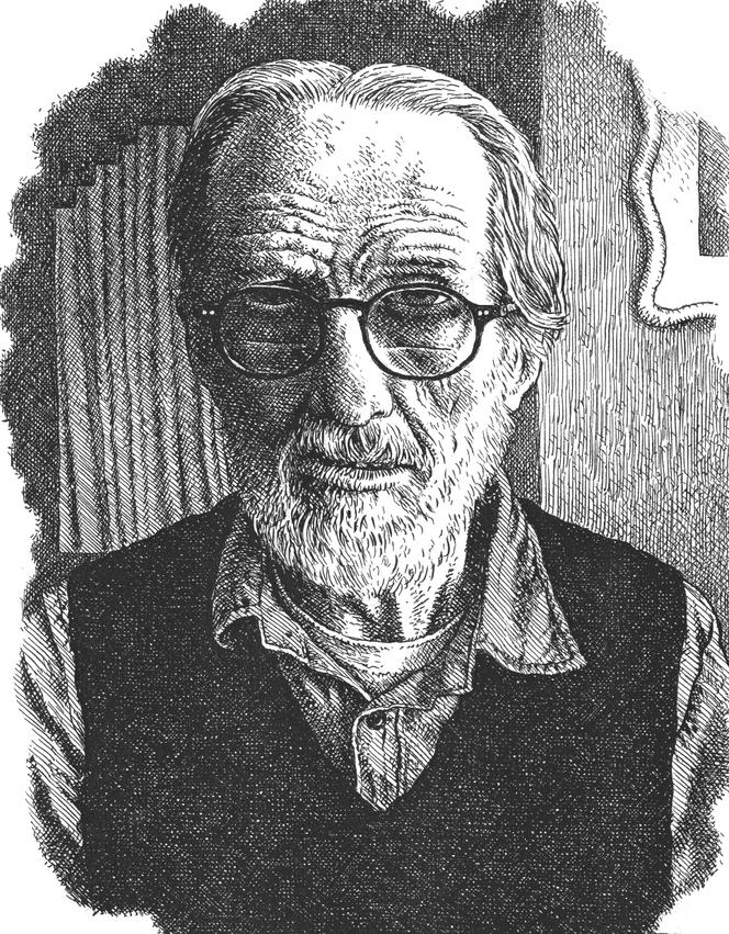 Autoportrait réalisé par Robert Crumb en 2020.