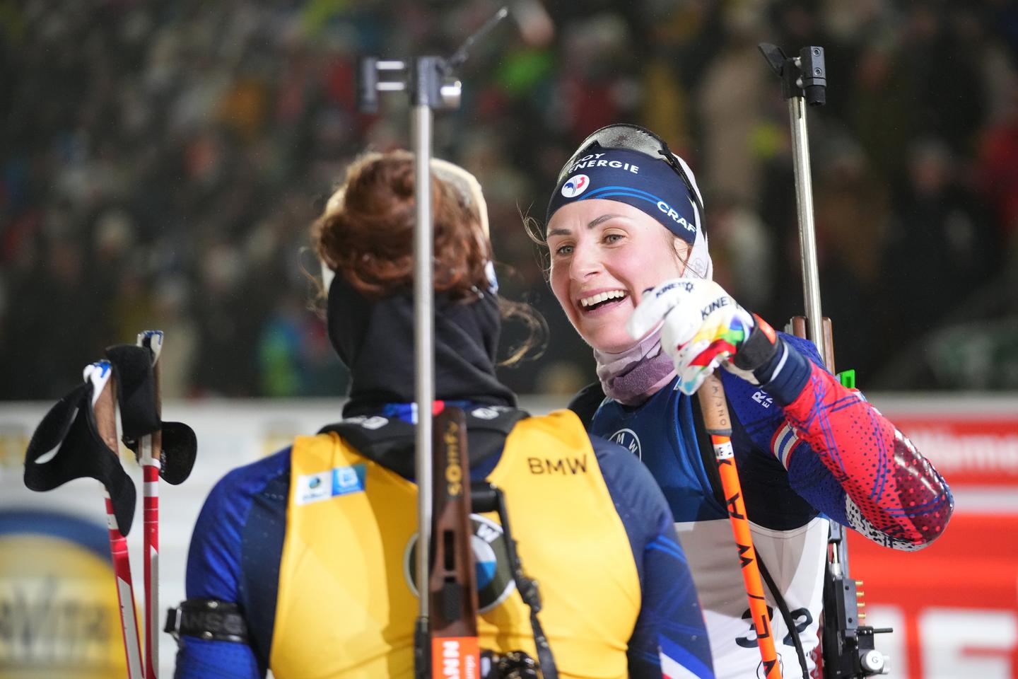 Biathlon : doublé français pour Justine Braisaz-Bouchet et Lou Jeanmonnot, à deux semaines des JO d’hiver 2026