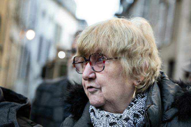 Jacqueline Jacob, devant la cour d’appel de Dijon, le 24 octobre 2025.