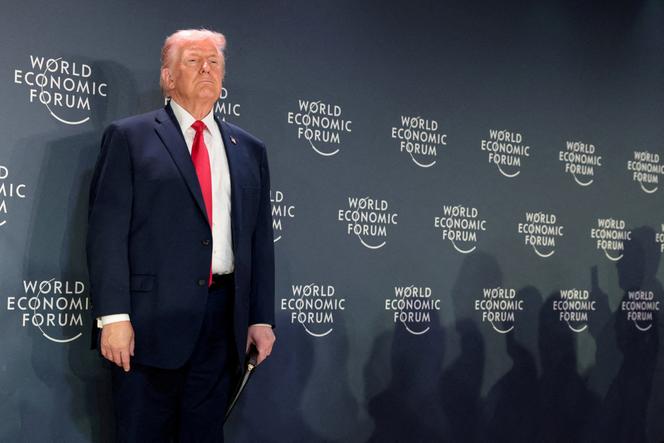 Le président des Etats-Unis, Donald Trump, à Davos, en Suisse, le 21 janvier 2026.