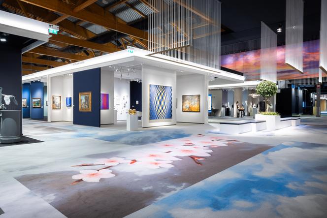 Vue générale de la Brafa à Bruxelles, le 21 janvier 2026.