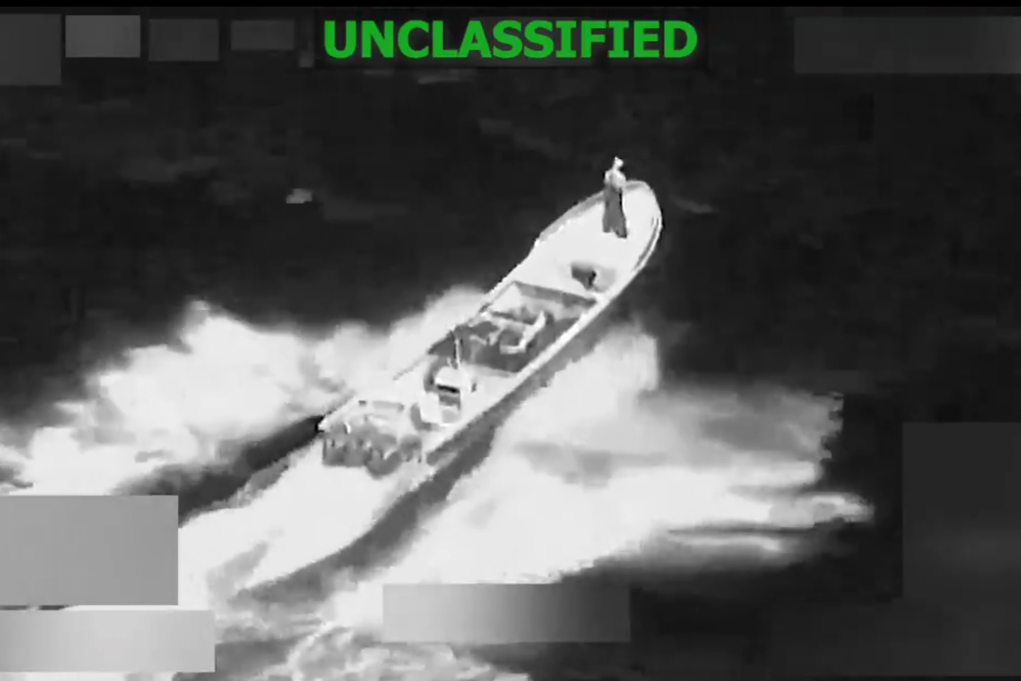 Nouvelle frappe américaine contre un bateau de narcotrafiquants présumés dans le Pacifique