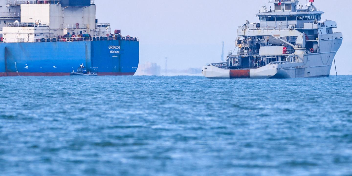 Le capitaine du « Grinch », pétrolier russe intercepté par la France, placé en garde à vue