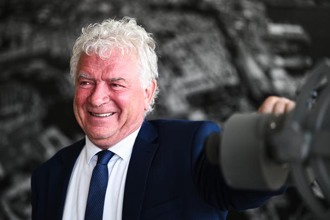 François Cuillandre, mayor of Brest and president of Brest Métropole, at the town hall of Brest (Finistère), June 11, 2025.