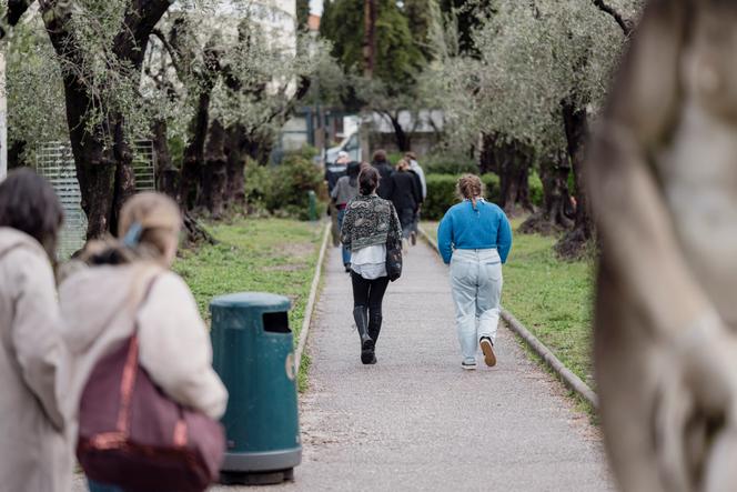 Sur le campus de l’Université Côte d’Azur, à Nice (Alpes-Maritimes), le 17 avril 2025.